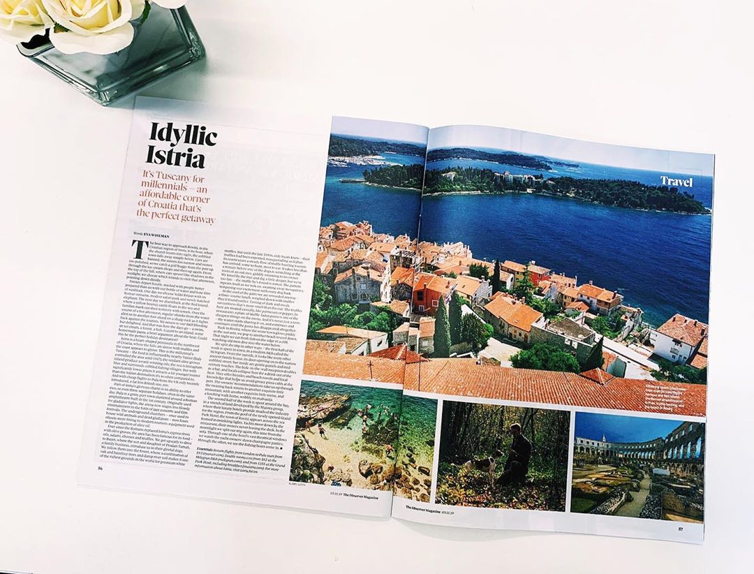 Is Istria the new Tuscany for millennials? Eva Wiseman explores the truffle-rich region with her family in this weekend’s Observer Magazine @visitistria 🌿 #visitistria